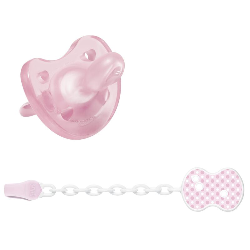 Clip With Chain Pink (Assorted) image number null